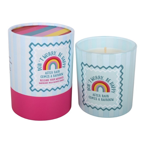 Don't Worry Be Happy Candle