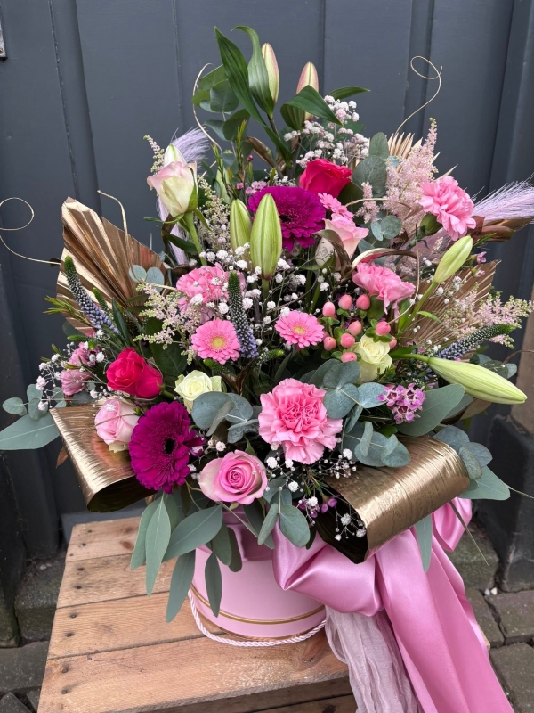 Luxury Pink Hatbox