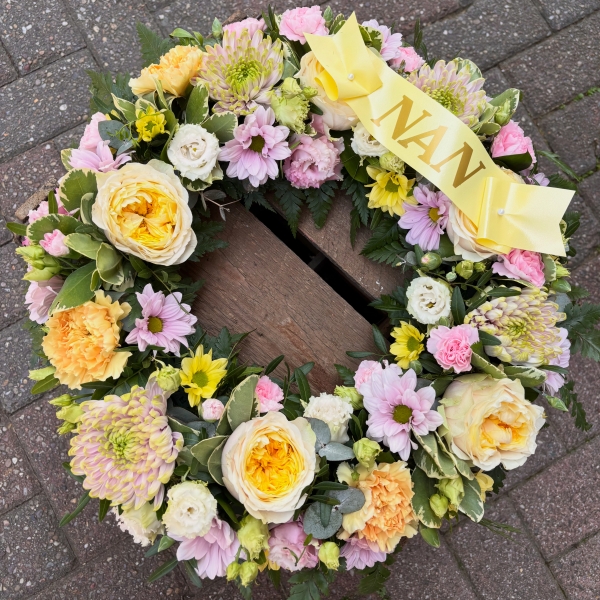 Mixed Pastel Wreath