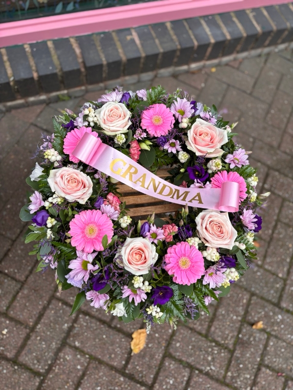 Rose and Gerbera Wreath
