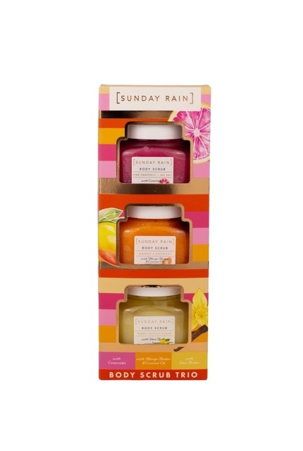 Sunday Rain Mini Scrub Trio
