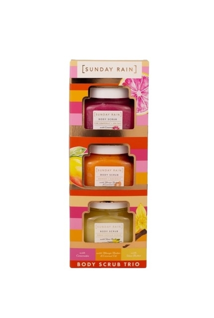 Sunday Rain Mini Scrub Trio